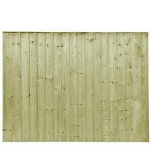 Dunmow Fully Framed 1.5m(5ft) Closeboard Panel