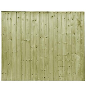 Dunmow Fully Framed 1.65m(5ft6in) Closeboard Panel