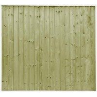 Dunmow Fully Framed 1.8m(6ft) Closeboard Panel