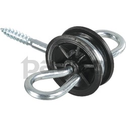 Earlswood - Gate Handle Insulator_ standard_ wood screw thread_ 2 eyelets
