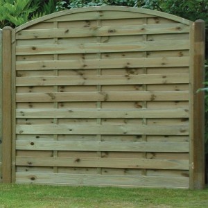 Arched Horizontal Decorative Gate Pressure Treated 