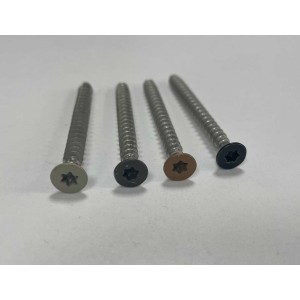 Composite Coloured Screws (100 per bag + drill bit)