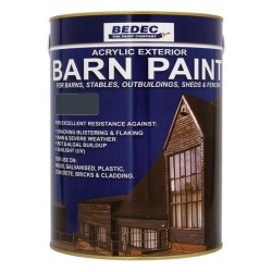 Bedec Barn Paint Anthracite  Semi Gloss