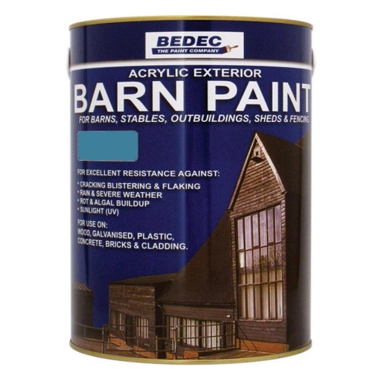 Bedec Barn Paint Eucalyptus Semi Gloss