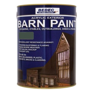 Bedec Barn Paint Forest Green Semi Gloss