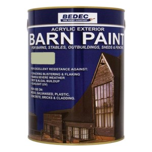 Bedec Barn Paint French Grey Semi Gloss