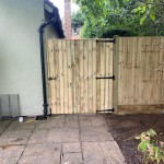 Extra Wide Featheredge Gate (front)