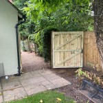 Extra Wide Featheredge Gate (back)