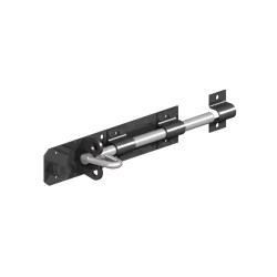 Gatemate Brenton Padbolt 4 x 1/2 Black