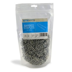 Pre-packed 30mm x 3.55 staples 1kg pack galv