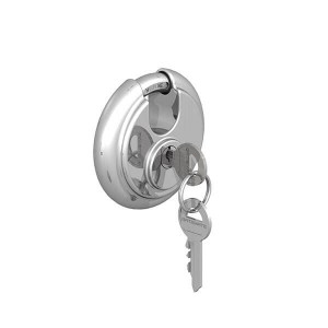 GM Stainless Discus Padlock 70mm