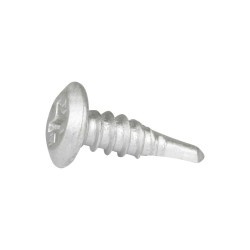 DuraPost Pan S/D Screws (Bag of 10) | 4.8X16MM Ruspert Silver