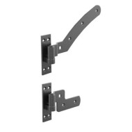 Curve Rail Hinge - Left Handed (1 kit)  Galv