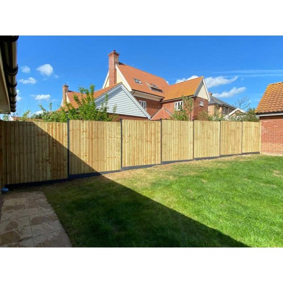 Dunmow Heavy Duty Fully Framed Closeboard Panels