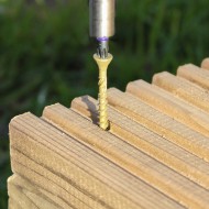 C2 Decking Timber Screws Green 4.5x75 Tub/Box of 250 TX20