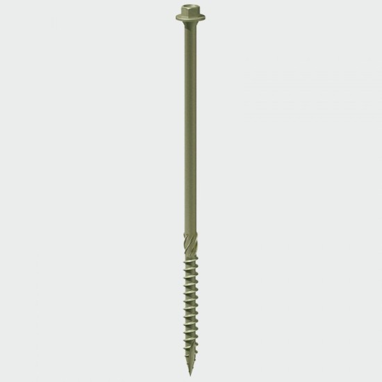 Index Timber Screw Hex Exterior 6.7x225 Box of 50