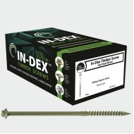 Index Timber Screw HEX-GRN 6.7x200 Box of 50